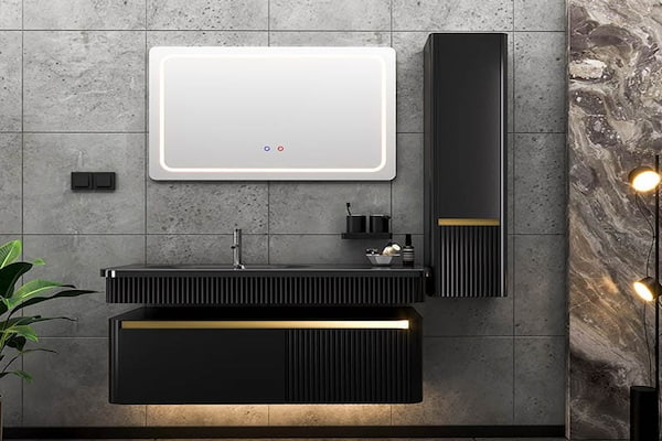 تصویر 5 از فروش روشویی پایه دار کابینتی + قیمت خرید به صرفه